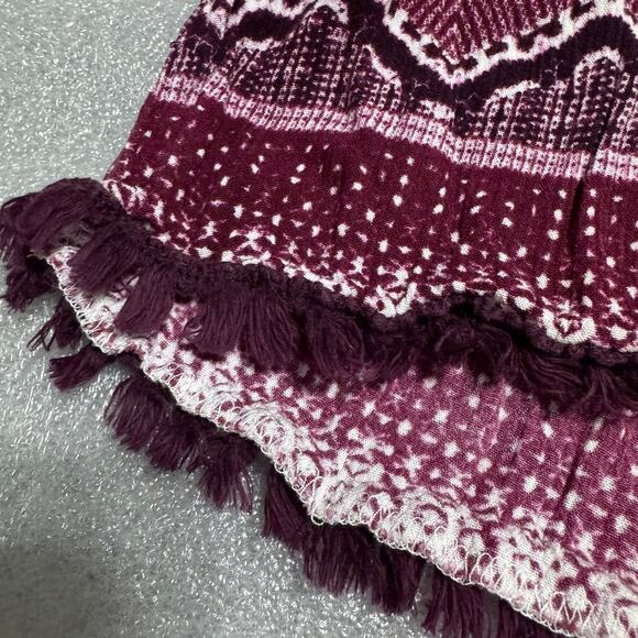 No Boundaries Girls Boho Fringe Shorts Small (3-5) - Picture 3 of 7